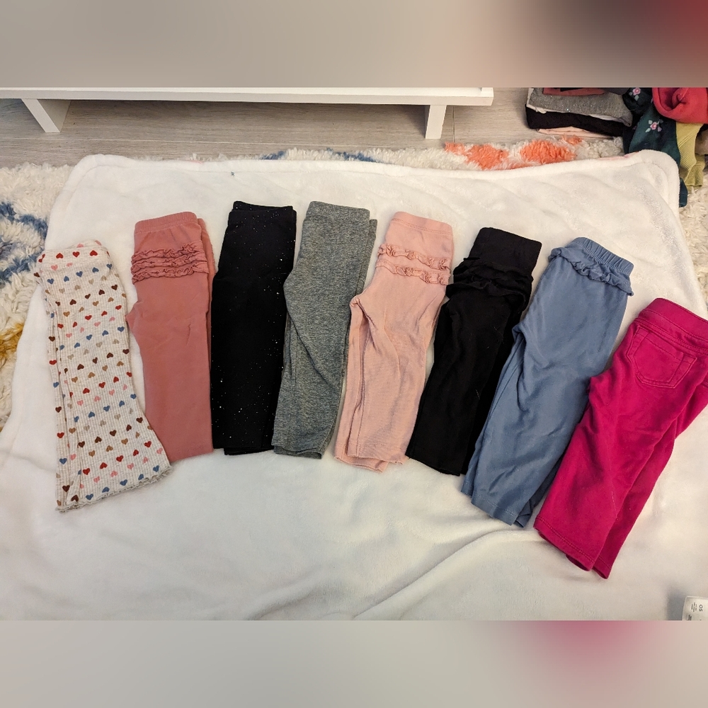 Baby girl pants bundle